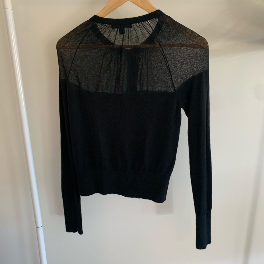 Black Ann Taylor Cardigan - Picture 3 of 3